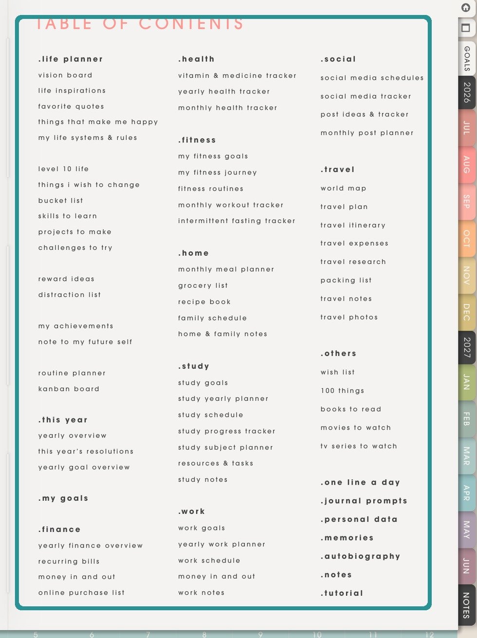 NozomuNoto Index page
