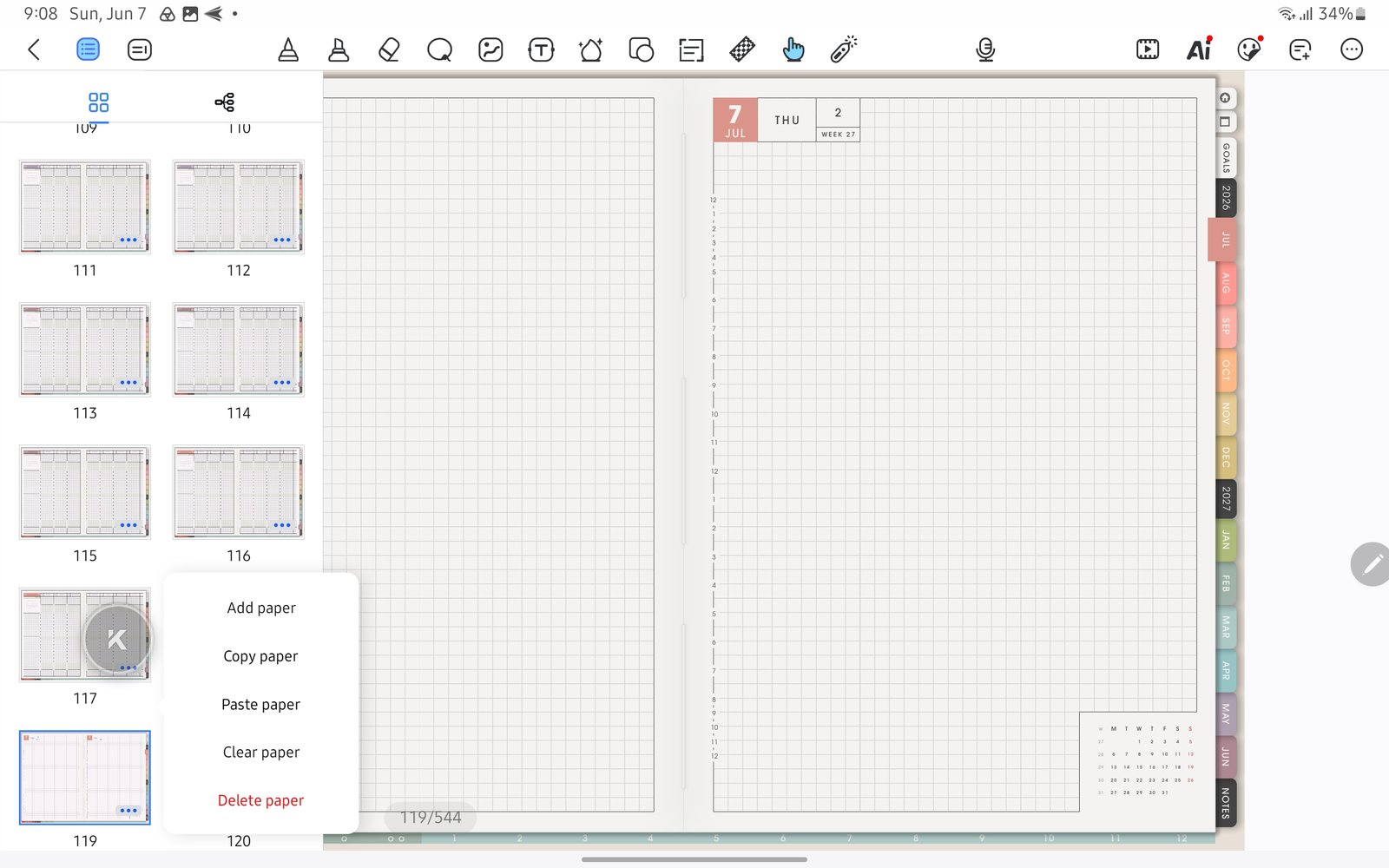 Copy paper and Paste paper