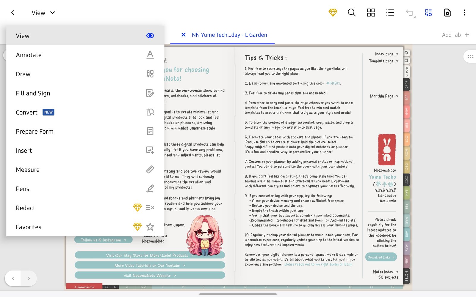 View mode link test