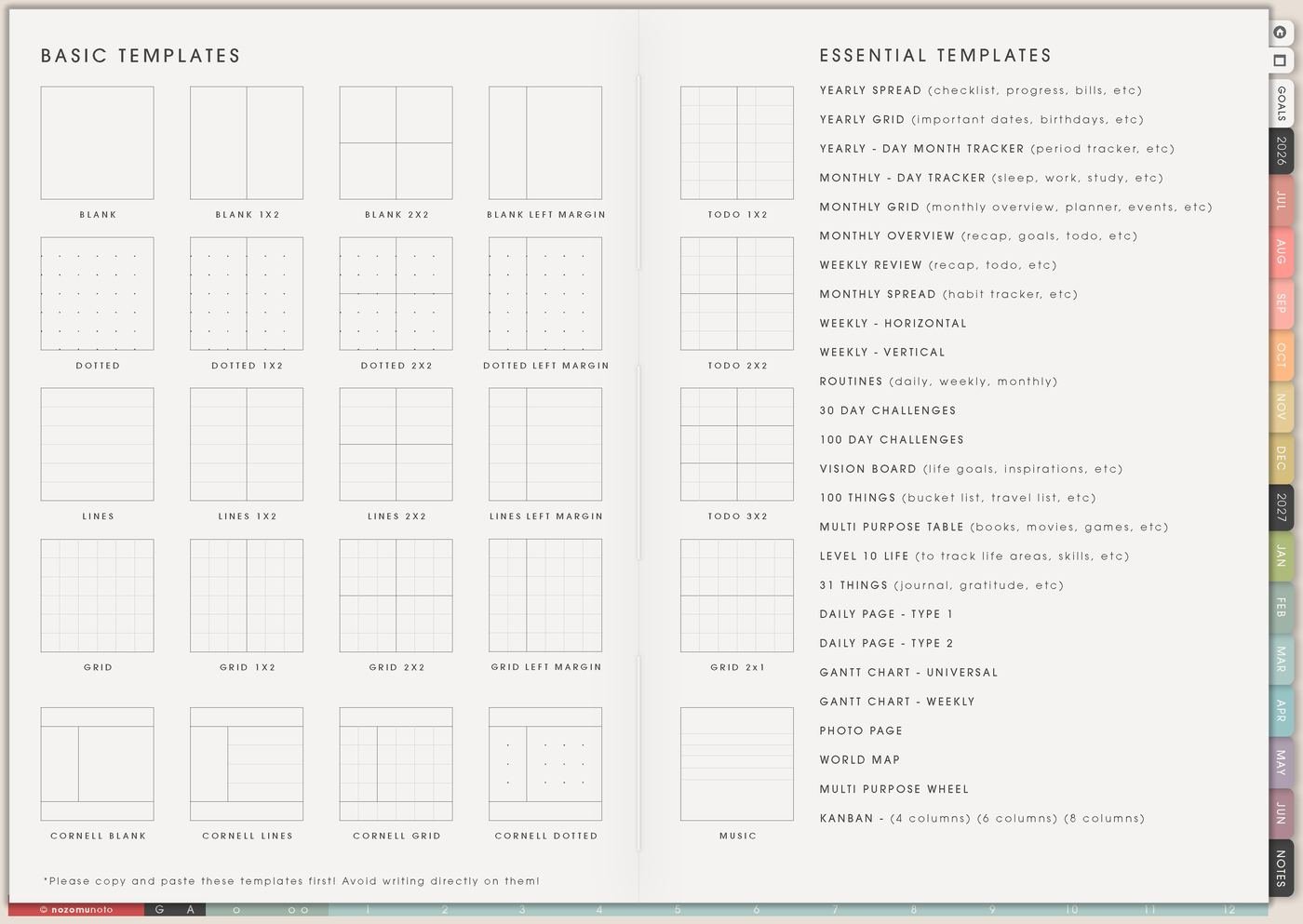 Template Pages from Yume Techo Academic 26-27 Landscape