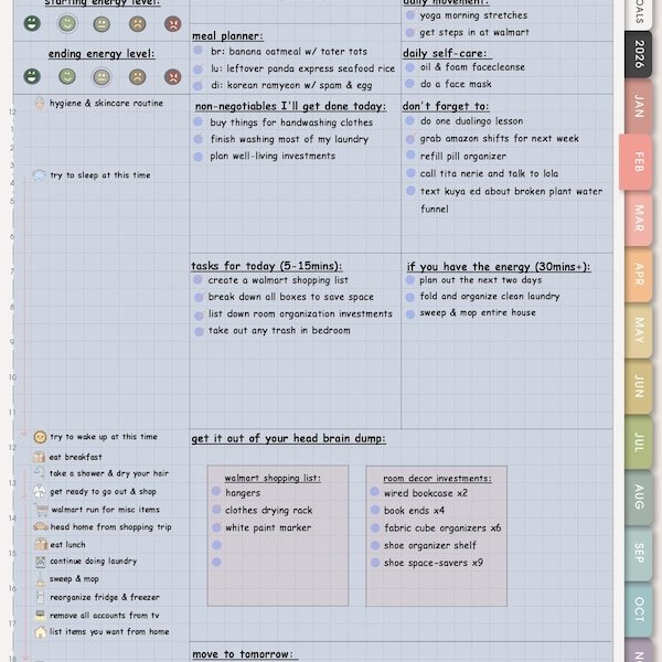 Mary shared a NozomuNoto planner photo