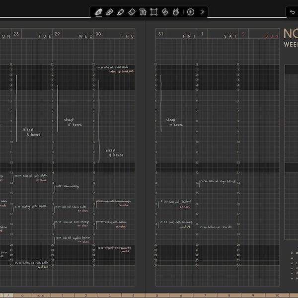 MichÃƒÆ’Ã‚Â¨le shared a NozomuNoto planner photo