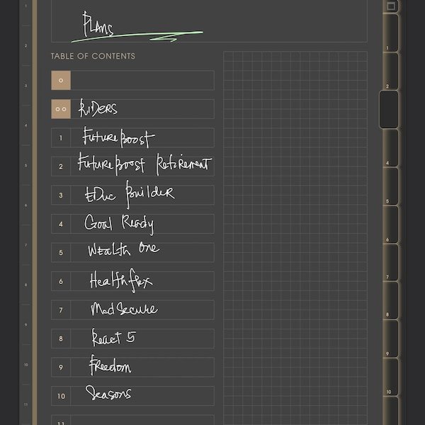 Jette shared a NozomuNoto planner photo