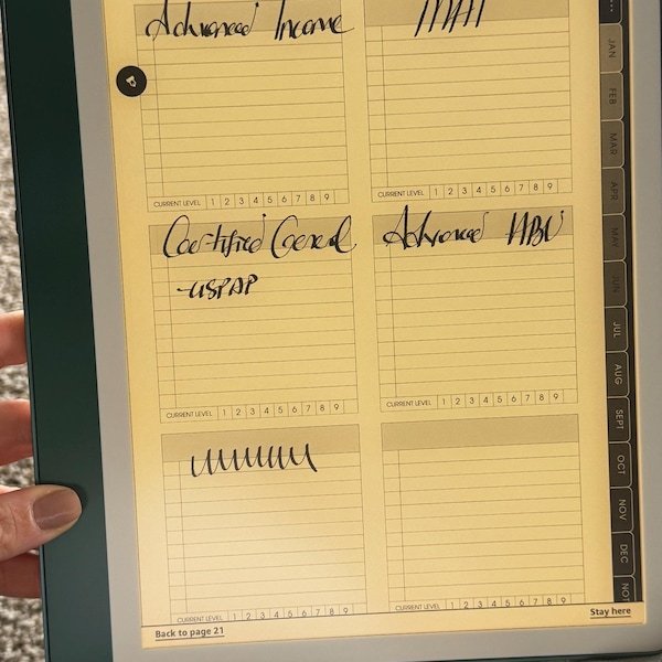 NozomuNoto customer shared a NozomuNoto planner photo