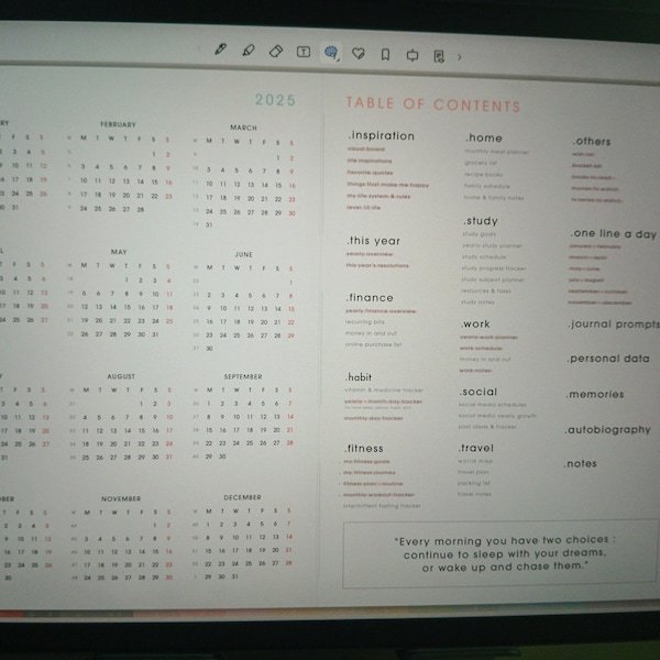 Rere shared a NozomuNoto planner photo
