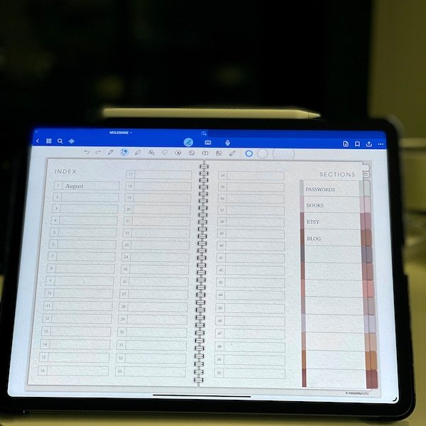NozomuNoto customer shared a NozomuNoto planner photo