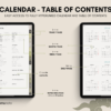 Dated Academic 2025 Digital Planner Yume Techo NozomuNoto Notebook Daily Weekly Monthly Calendar Japanese Multipurpose Minimalist ADHD Bullet Journal Hyperlinked PDF Goodnotes Notability Portrait Android iPad Student Noteshelf Samsung Notes Hobonichi