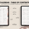 Dated Academic 2025 Digital Planner Yume Techo NozomuNoto Notebook Daily Weekly Monthly Calendar Japanese Multipurpose Minimalist ADHD Bullet Journal Hyperlinked PDF Goodnotes Notability Portrait Android iPad Student Noteshelf Samsung Notes Hobonichi