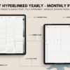 Dated Academic 2025 Digital Planner Yume Techo NozomuNoto Notebook Daily Weekly Monthly Calendar Japanese Multipurpose Minimalist ADHD Bullet Journal Hyperlinked PDF Goodnotes Notability Portrait Android iPad Student Noteshelf Samsung Notes Hobonichi