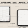 Dated Academic 2025 Digital Planner Yume Techo NozomuNoto Notebook Daily Weekly Monthly Calendar Japanese Multipurpose Minimalist ADHD Bullet Journal Hyperlinked PDF Goodnotes Notability Portrait Android iPad Student Noteshelf Samsung Notes Hobonichi