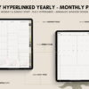 Dated Academic 2025 Digital Planner Yume Techo NozomuNoto Notebook Daily Weekly Monthly Calendar Japanese Multipurpose Minimalist ADHD Bullet Journal Hyperlinked PDF Goodnotes Notability Portrait Android iPad Student Noteshelf Samsung Notes Hobonichi