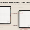 Dated Academic 2025 Digital Planner Yume Techo NozomuNoto Notebook Daily Weekly Monthly Calendar Japanese Multipurpose Minimalist ADHD Bullet Journal Hyperlinked PDF Goodnotes Notability Portrait Android iPad Student Noteshelf Samsung Notes Hobonichi