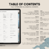 Dated Academic 2025 Digital Planner Yume Techo NozomuNoto Notebook Daily Weekly Monthly Calendar Japanese Multipurpose Minimalist ADHD Bullet Journal Hyperlinked PDF Goodnotes Notability Portrait Android iPad Student Noteshelf Samsung Notes Hobonichi