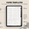 Dated Academic 2025 Digital Planner Yume Techo NozomuNoto Notebook Daily Weekly Monthly Calendar Japanese Multipurpose Minimalist ADHD Bullet Journal Hyperlinked PDF Goodnotes Notability Portrait Android iPad Student Noteshelf Samsung Notes Hobonichi