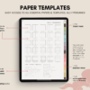 Dated Academic 2025 Digital Planner Yume Techo NozomuNoto Notebook Daily Weekly Monthly Calendar Japanese Multipurpose Minimalist ADHD Bullet Journal Hyperlinked PDF Goodnotes Notability Portrait Android iPad Student Noteshelf Samsung Notes Hobonichi