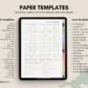 Dated Academic 2025 Digital Planner Yume Techo NozomuNoto Notebook Daily Weekly Monthly Calendar Japanese Multipurpose Minimalist ADHD Bullet Journal Hyperlinked PDF Goodnotes Notability Portrait Android iPad Student Noteshelf Samsung Notes Hobonichi