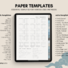 Dated Academic 2025 Digital Planner Yume Techo NozomuNoto Notebook Daily Weekly Monthly Calendar Japanese Multipurpose Minimalist ADHD Bullet Journal Hyperlinked PDF Goodnotes Notability Portrait Android iPad Student Noteshelf Samsung Notes Hobonichi