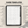 Dated Academic 2025 Digital Planner Yume Techo NozomuNoto Notebook Daily Weekly Monthly Calendar Japanese Multipurpose Minimalist ADHD Bullet Journal Hyperlinked PDF Goodnotes Notability Portrait Android iPad Student Noteshelf Samsung Notes Hobonichi