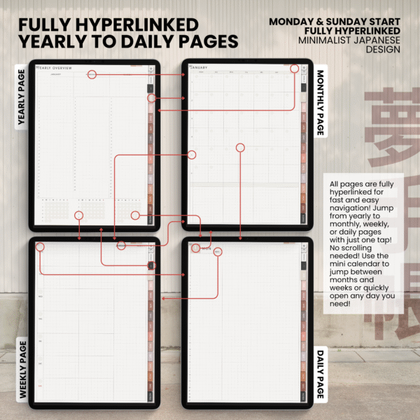 Yume Techo Undated Portrait - Light Autumn
