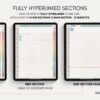 Digital Notebook V2 Yume Noto NozomuNoto Japanese Multipurpose Minimalist ADHD Bullet Journal Hyperlinked PDF Goodnotes Notability Android Tablet iPad Student Study Teacher Travel Cornell Grid Lines Dotted Template Noteshelf Samsung Xodo