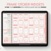 Ultimate Digital Stickers Stickerbook Widget NozomuNoto Japanese Multipurpose Minimalist Calendar ADHD Bullet Journal png Goodnotes Notability Android Tablet iPad finance work study travel health Noteshelf Samsung Xodo