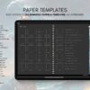 Digital Notebook V1 Landscape Yume Noto NozomuNoto Japanese Multipurpose Minimalist ADHD Bullet Journal Hyperlinked PDF Goodnotes Notability Android Tablet iPad Student Study Teacher Travel Cornell Grid Lines Dotted Template Noteshelf Samsung Xodo