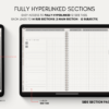 Digital Notebook V2 Landscape Yume Noto NozomuNoto Japanese Multipurpose Minimalist ADHD Bullet Journal Hyperlinked PDF Goodnotes Notability Android Tablet iPad Student Study Teacher Travel Cornell Grid Lines Dotted Template Noteshelf Samsung Xodo