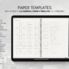 Digital Notebook V2 Landscape Yume Noto NozomuNoto Japanese Multipurpose Minimalist ADHD Bullet Journal Hyperlinked PDF Goodnotes Notability Android Tablet iPad Student Study Teacher Travel Cornell Grid Lines Dotted Template Noteshelf Samsung Xodo