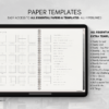 Digital Notebook V2 Landscape Yume Noto NozomuNoto Japanese Multipurpose Minimalist ADHD Bullet Journal Hyperlinked PDF Goodnotes Notability Android Tablet iPad Student Study Teacher Travel Cornell Grid Lines Dotted Template Noteshelf Samsung Xodo