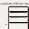 Digital Notebook V1 Landscape Yume Noto NozomuNoto Japanese Multipurpose Minimalist ADHD Bullet Journal Hyperlinked PDF Goodnotes Notability Android Tablet iPad Student Study Teacher Travel Cornell Grid Lines Dotted Template Noteshelf Samsung Xodo