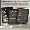 Dated Academic 2025 Digital Planner Yume Techo NozomuNoto Notebook Daily Weekly Monthly Calendar Japanese Multipurpose Minimalist ADHD Bullet Journal Hyperlinked PDF Goodnotes Notability Portrait Android iPad Student Noteshelf Samsung Notes Hobonichi