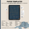 Dated Academic 2025 Digital Planner Yume Techo NozomuNoto Notebook Daily Weekly Monthly Calendar Japanese Multipurpose Minimalist ADHD Bullet Journal Hyperlinked PDF Goodnotes Notability Portrait Android iPad Student Noteshelf Samsung Notes Hobonichi