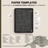 Dated Academic 2025 Digital Planner Yume Techo NozomuNoto Notebook Daily Weekly Monthly Calendar Japanese Multipurpose Minimalist ADHD Bullet Journal Hyperlinked PDF Goodnotes Notability Portrait Android iPad Student Noteshelf Samsung Notes Hobonichi