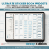 Ultimate Digital Stickers Stickerbook Widget NozomuNoto Japanese Multipurpose Minimalist Calendar ADHD Bullet Journal png Goodnotes Notability Android Tablet iPad finance work study travel health Noteshelf Samsung Xodo