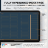 Digital Notebook V1 Landscape Yume Noto NozomuNoto Japanese Multipurpose Minimalist ADHD Bullet Journal Hyperlinked PDF Goodnotes Notability Android Tablet iPad Student Study Teacher Travel Cornell Grid Lines Dotted Template Noteshelf Samsung Xodo