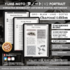 Digital Notebook V2 Yume Noto NozomuNoto Japanese Multipurpose Minimalist ADHD Bullet Journal Hyperlinked PDF Goodnotes Notability Android Tablet iPad Student Study Teacher Travel Cornell Grid Lines Dotted Template Noteshelf Noteful Kilonotes Collanote Zoomnotes Samsung Xodo