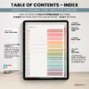 Digital Notebook V2 Portrait - Light Garden — product preview
