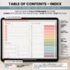 Digital Notebook V2 Landscape Yume Noto NozomuNoto Japanese Multipurpose Minimalist ADHD Bullet Journal Hyperlinked PDF Goodnotes Notability Android Tablet iPad Student Study Teacher Travel Cornell Grid Lines Dotted Template Noteshelf Samsung Xodo