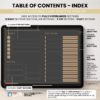 Digital Notebook V2 Landscape Dark Yume Noto NozomuNoto Japanese Multipurpose Minimalist ADHD Bullet Journal Hyperlinked PDF Goodnotes Notability Android Tablet iPad Student Study Teacher Travel Cornell Grid Lines Dotted Template Noteshelf Samsung