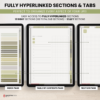 Digital Notebook V2 Yume Noto NozomuNoto Japanese Multipurpose Minimalist ADHD Bullet Journal Hyperlinked PDF Goodnotes Notability Android Tablet iPad Student Study Teacher Travel Cornell Grid Lines Dotted Template Noteshelf Noteful Kilonotes Collanote Zoomnotes Samsung Xodo