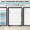 Digital Notebook V2 Yume Noto NozomuNoto Japanese Multipurpose Minimalist ADHD Bullet Journal Hyperlinked PDF Goodnotes Notability Android Tablet iPad Student Study Teacher Travel Cornell Grid Lines Dotted Template Noteshelf Noteful Kilonotes Collanote Zoomnotes Samsung Xodo
