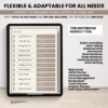Digital Notebook V2 Yume Noto NozomuNoto Japanese Multipurpose Minimalist ADHD Bullet Journal Hyperlinked PDF Goodnotes Notability Android Tablet iPad Student Study Teacher Travel Cornell Grid Lines Dotted Template Noteshelf Noteful Kilonotes Collanote Zoomnotes Samsung Xodo