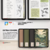Digital Notebook V2 Yume Noto NozomuNoto Japanese Multipurpose Minimalist ADHD Bullet Journal Hyperlinked PDF Goodnotes Notability Android Tablet iPad Student Study Teacher Travel Cornell Grid Lines Dotted Template Noteshelf Noteful Kilonotes Collanote Zoomnotes Samsung Xodo