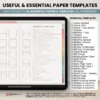 Digital Notebook V2 Landscape - Light Garden — product preview