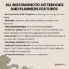 Dated Academic 2025 2026 Digital Planner Yume Techo NozomuNoto Notebook Daily Weekly Monthly Calendar Japanese Multipurpose Minimalist ADHD Bullet Journal Hyperlinked PDF Goodnotes Notability Landscape Android iPad Student Noteshelf Samsung Hobonichi Noteful Penly Kilonotes Collanote Zoomnotes