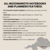 Dated Academic 2025 2026 Digital Planner Yume Techo NozomuNoto Notebook Daily Weekly Monthly Calendar Japanese Multipurpose Minimalist ADHD Bullet Journal Hyperlinked PDF Goodnotes Notability Portrait Android iPad Student Noteshelf Samsung Notes Hobonichi Noteful Penly Kilonotes Collanote Zoomnotes Samsung Notes Xodo