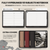 Dated Academic 2025 2026 Digital Planner Yume Techo NozomuNoto Notebook Daily Weekly Monthly Calendar Japanese Multipurpose Minimalist ADHD Bullet Journal Hyperlinked PDF Goodnotes Notability Landscape Android iPad Student Noteshelf Samsung Hobonichi Noteful Penly Kilonotes Collanote Zoomnotes