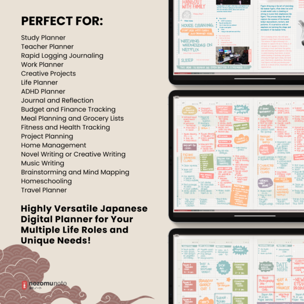 Yume Techo Academic 25-26 Landscape - Autumn