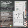 Yume Techo Academic 2025-2026 Portrait E-Reader Edition