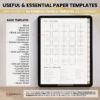 6 paper Digital Notebook V2 Yume Noto NozomuNoto Japanese Multipurpose Minimalist ADHD Bullet Journal Hyperlinked PDF Goodnotes Notability Android Tablet iPad Student Study Teacher Work Home Bible Travel Cornell Grid Lines Dotted Template Noteshelf Noteful Penly Kilonotes Collanote Zoomnotes Samsung Notes Xodo